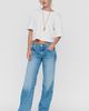 AMO Odette Mid-Rise Wide-Leg Jeans - 1