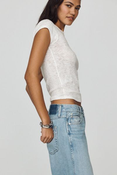 AMO Regina Mid-Rise Straight-Leg Jeans