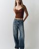 AMO Tatum Mid-Rise Tapered Jeans - 1