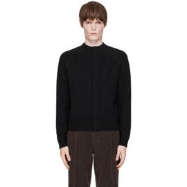 AMOMENTO AMOMENTO Black Rounded Sleeve Cardigan