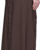AMOMENTO AMOMENTO Brown Side Vent Long Maxi Skirt - 3