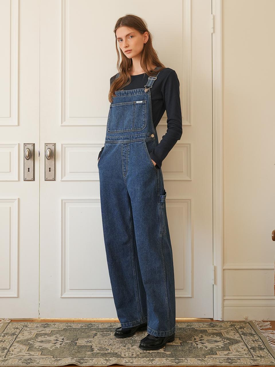 AMONG A Denim Overall - Blue