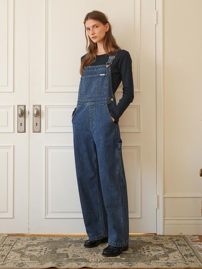 AMONG A Denim Overall - Blue