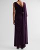 Amsale Women's Asymmetric Draped Gown - 3
