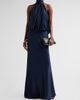 Amsale Women's Blouson Halter Gown - 2