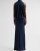 Amsale Women's Blouson Halter Gown - 3