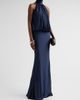 Amsale Women's Blouson Halter Gown - 4
