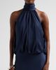 Amsale Women's Blouson Halter Gown - 5