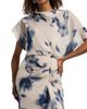 Amsale Women's Blurred Floral Draped A-Line Gown - 6