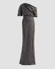 Amsale Women's Brocade Draped One-Shoulder Gown - 1