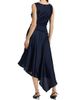 Amsale Women's Draped Asymmetric Cocktail Dress - 5