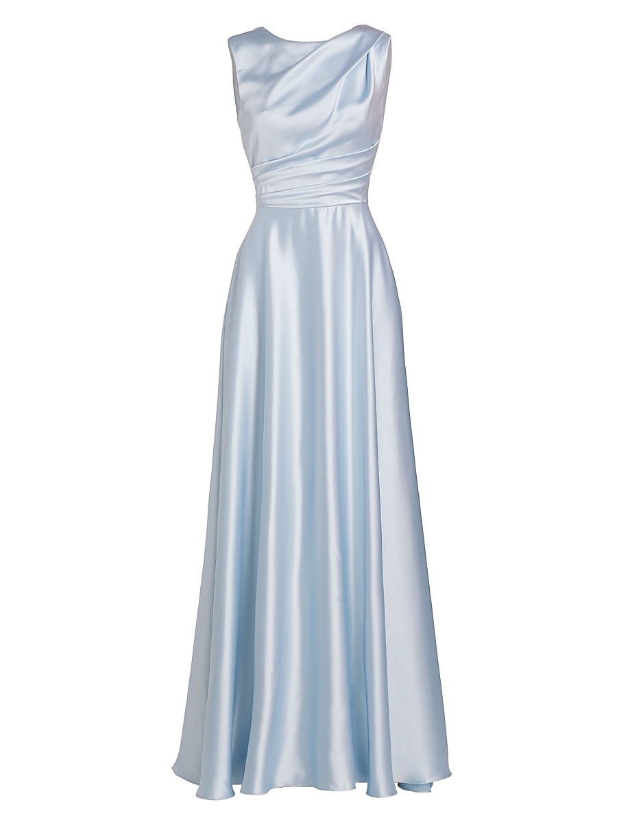 knee length dresses for ladies Amsale Evening Dress P371M