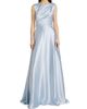 Amsale Women's Draped Boatneck Satin Gown - 3