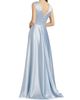 Amsale Women's Draped Boatneck Satin Gown - 5