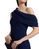 Amsale Women's Draped One-Shoulder Column Gown - 6