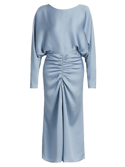 Amsale Women's Draped Ruched Midi-Dress