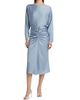 Amsale Women's Draped Ruched Midi-Dress - 3