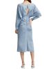 Amsale Women's Draped Ruched Midi-Dress - 5
