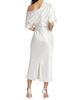 Amsale Women's Draped Satin Pencil Midi-Dress - 5