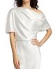 Amsale Women's Draped Satin Pencil Midi-Dress - 6
