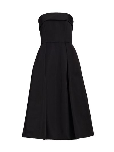 Amsale Women's Faille Strapless Dress