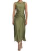 Amsale Women's Gathered Satin Cocktail Dress - 2