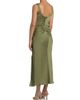 Amsale Women's Gathered Satin Cocktail Dress - 5