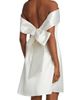 Amsale Women's Mikado Off-The-Shoulder Shift Dress - 5