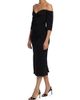 Amsale Women's Off-The-Shoulder Body-Con Midi-Dress - 2