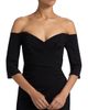 Amsale Women's Off-The-Shoulder Body-Con Midi-Dress - 6