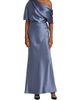 Amsale Women's Satin One-Shoulder Gown - 3