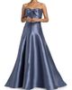 Amsale Women's Satin Strapless Gown - 2