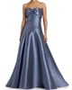 Amsale Women's Satin Strapless Gown - 3