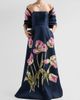 Amsale Women's Sequined Tulip Cocoon Wrap - 2