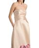 Amsale Women's Tulip-Sequined Strapless Gown - 6