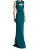Amsale Women's Twisted Cut-Out Gown - 2