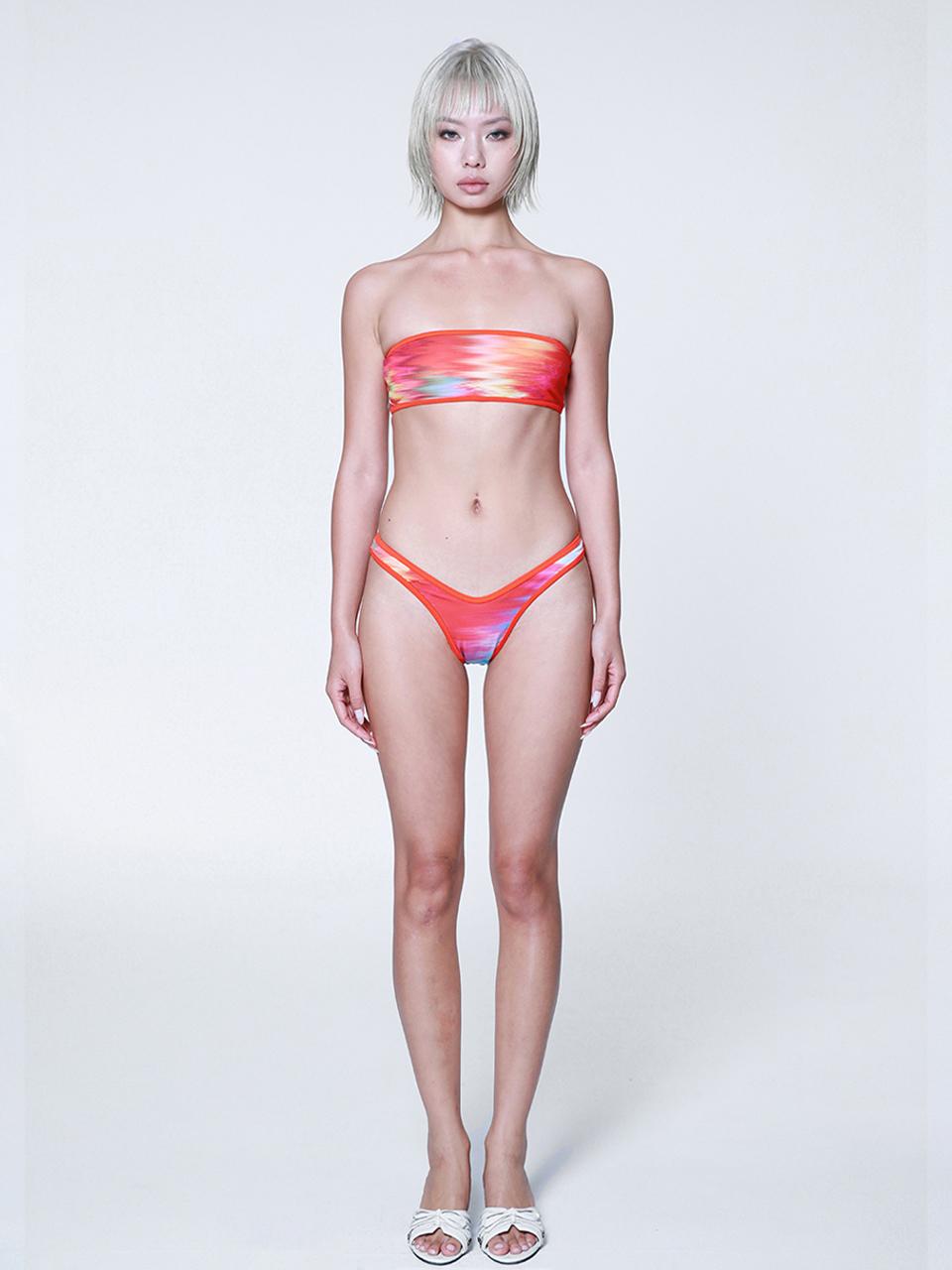 AMUN Nabi Bandeau Bohemian Wave Bikini