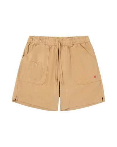 Amundsen Amundsen Traveller's Linen Shorts Mens