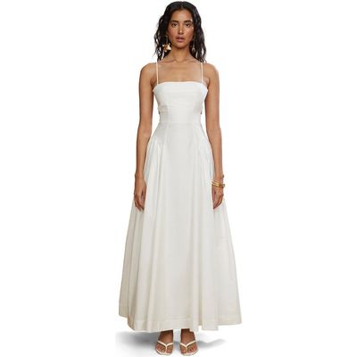 AMUR AMUR Aliza Midi Poplin Dress