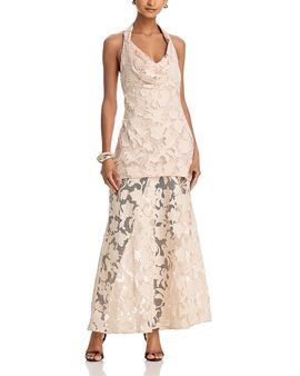 Amur - Women's Giada Strapless Pleated Satin Dress