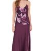 AMUR AMUR Coralee Printed Bias Dress Carmine Petal - 1