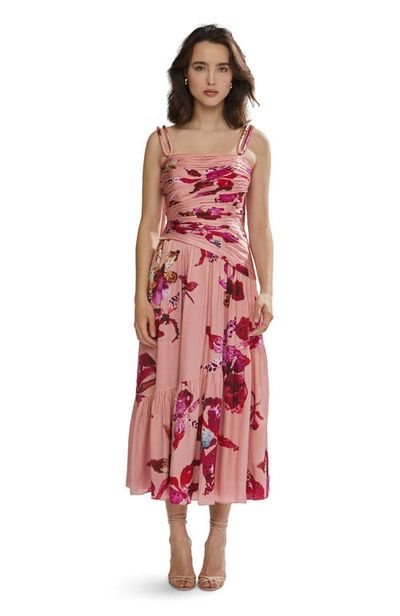 AMUR AMUR Daniella Printed Viscose Midi