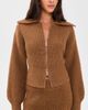 AMUR AMUR Emery Cable Knit Cardigan Golden Meadow - 2