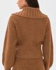 AMUR AMUR Emery Cable Knit Cardigan Golden Meadow - 3
