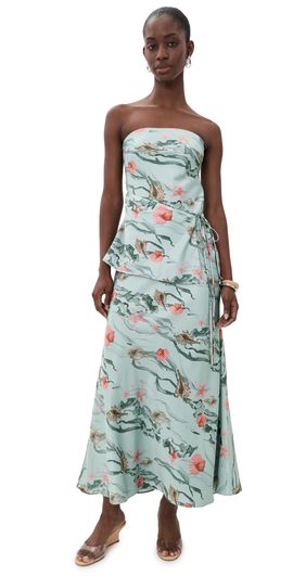 AMUR AMUR Ever Maxi Dress Tidal Mosaic