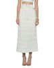 Amur Amur Jay Textured Twill Midi Skirt - 1