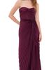 AMUR AMUR Joyceann Sweetheart Gown Pinot Noir - 1