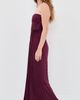 AMUR AMUR Joyceann Sweetheart Gown Pinot Noir - 4