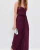 AMUR AMUR Joyceann Sweetheart Gown Pinot Noir - 5