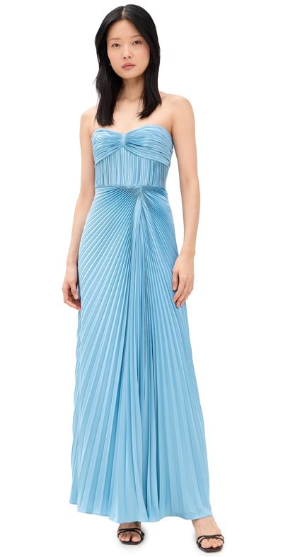 AMUR AMUR Joyceann Sweetheart Gown Tropical Dusk
